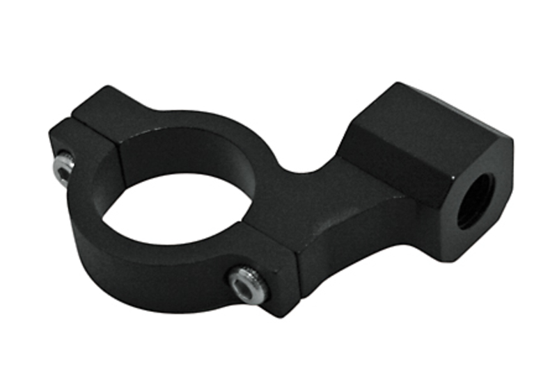 HIGHSIDER smart Mirror Clamp Black With Right-hand Thread For CNC, For 1 Inch Handlebar 