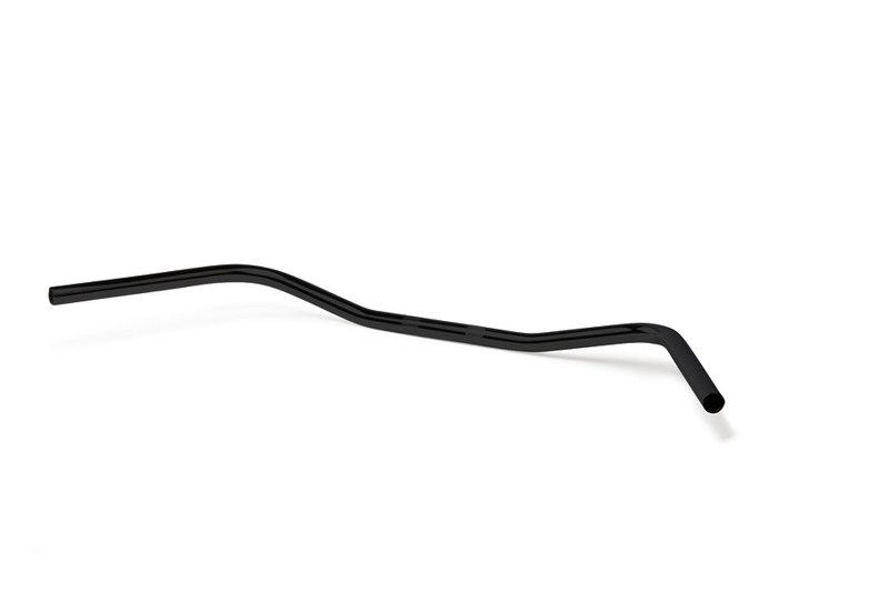HIGHSIDER pro Old Style L12 Handlebar Black 1 Inch, 95 mm 