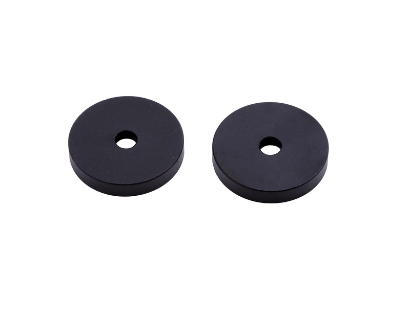 HIGHSIDER pro Handlebar Adapter Black For Aprilia And Moto Guzzi Models (Pair) 
