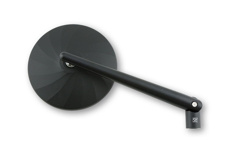 Rétroviseur de guidon HIGHSIDER smart Ponza  - noir 