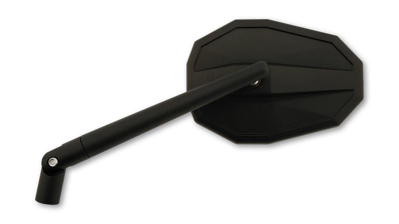 Rétroviseur de carénage HIGHSIDER smart Straight  - noir 