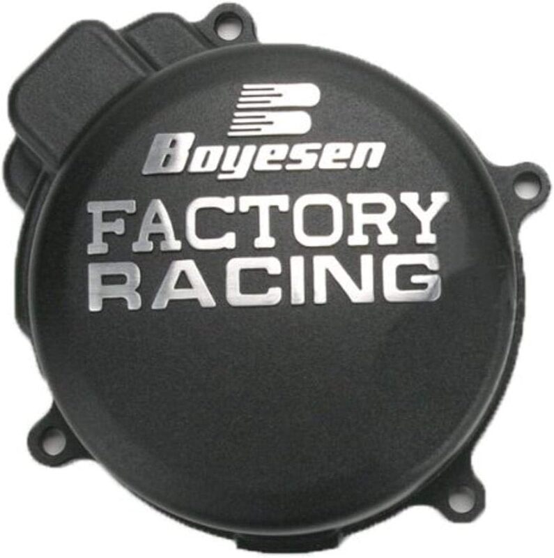 Couvercle de carter d'allumage BOYESEN Factory Racing - noir 