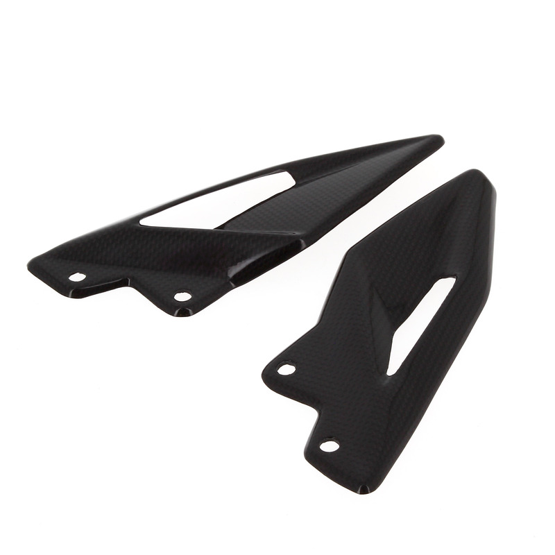 Protections talon LIGHTECH gauche/droite - carbone