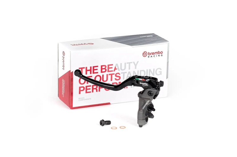 Maître-cylindre d'embrayage radial BREMBO UPGRADE Corsa Corta 16 RCS - Levier repliable 
