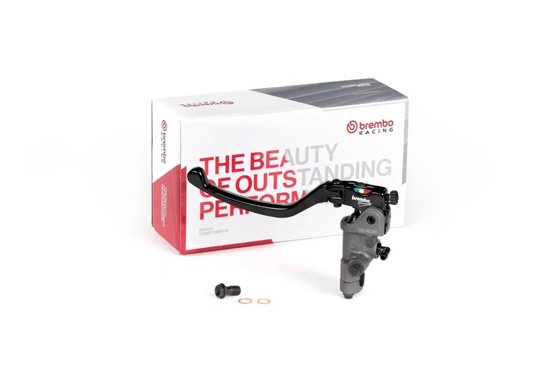 Maître-cylindre d'embrayage BREMBO UPGRADE 16RCS (corps forgé) 16x16-18 