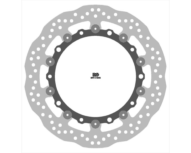Disque de frein NG BRAKES rond flottant 