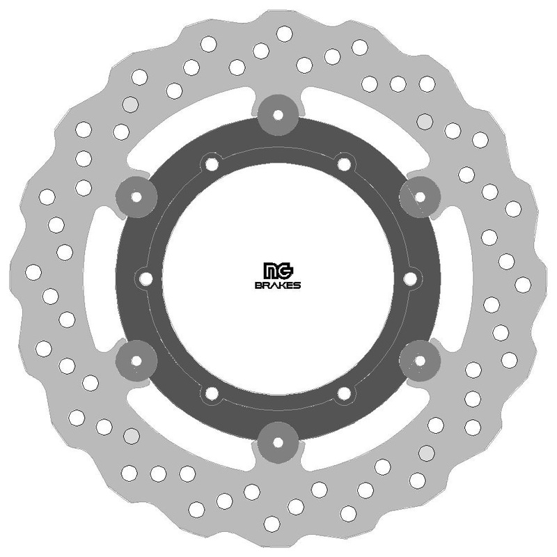 Disque de frein NG BRAKES rond flottant 