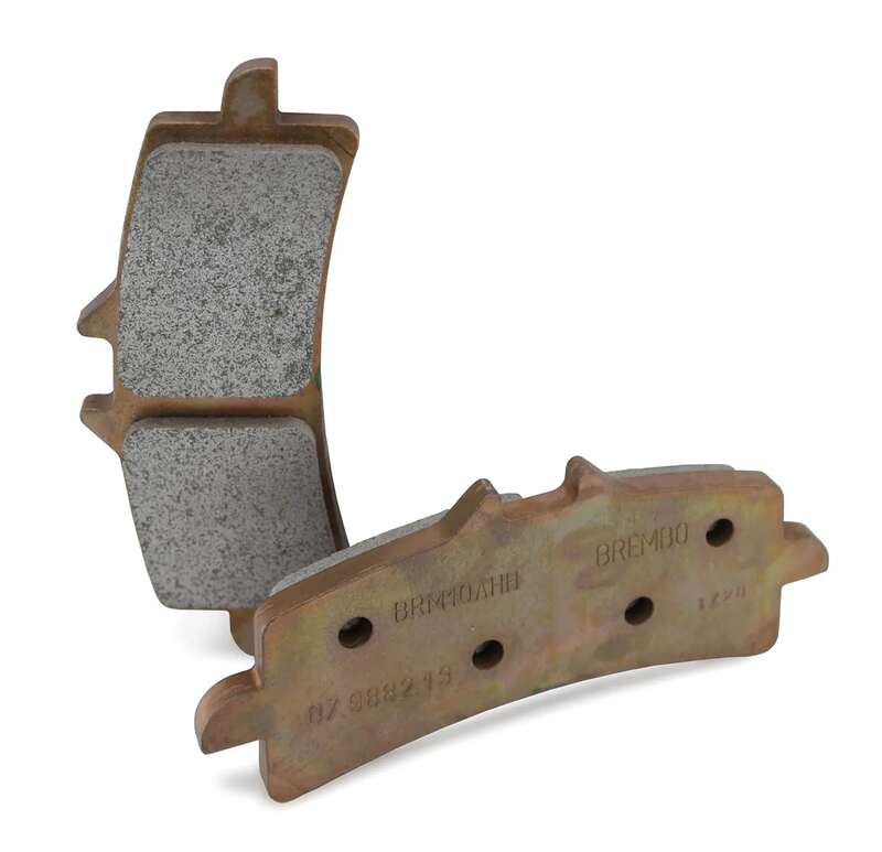 Plaquettes de frein BREMBO métal fritté - 07BB3796 
