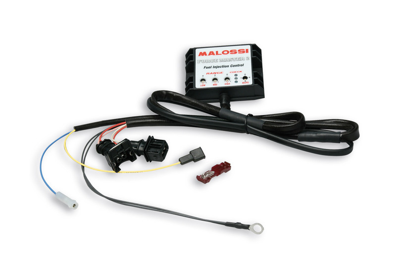 Boîtier électronique MALOSSI Force Master 2.1 pour cylindres 4 temps I-Tech 
