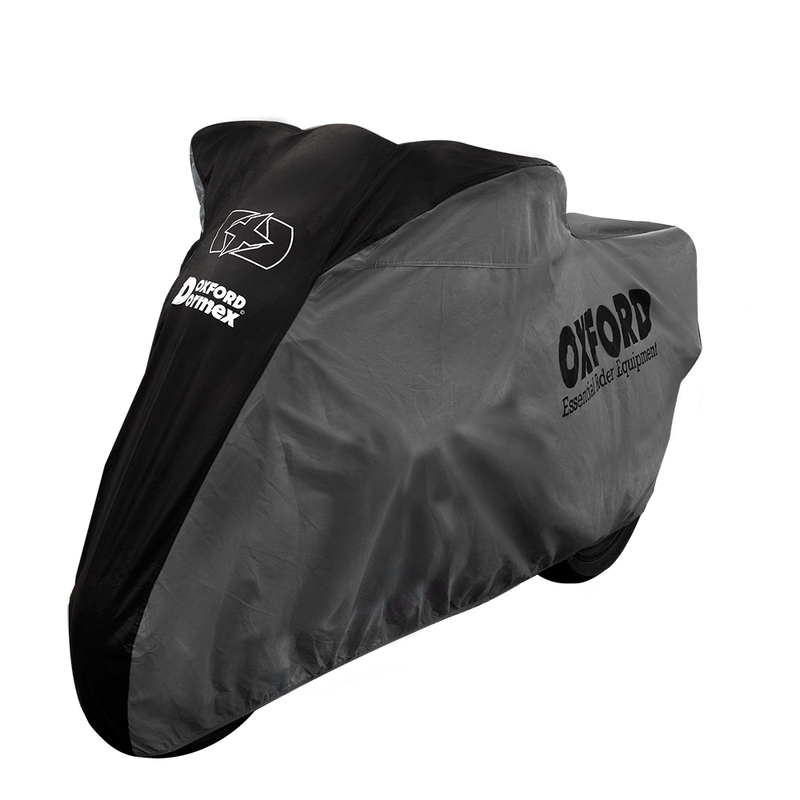Housse de protection intérieur OXFORD Dormex noir/argent - moto / scooter - S 