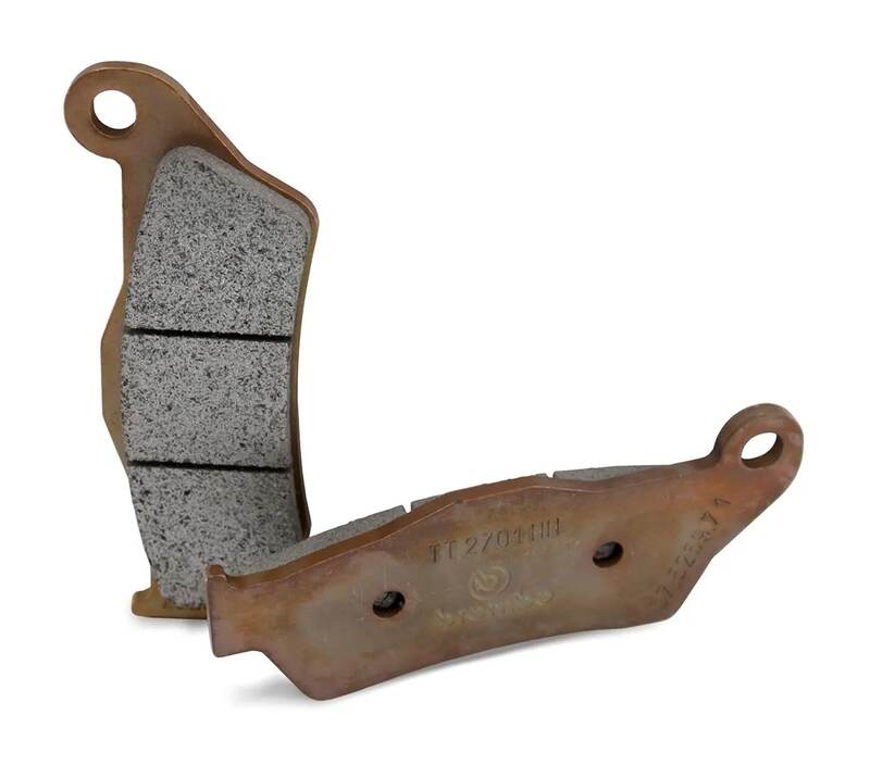 Plaquettes de frein BREMBO métal fritté - 07BB0478 