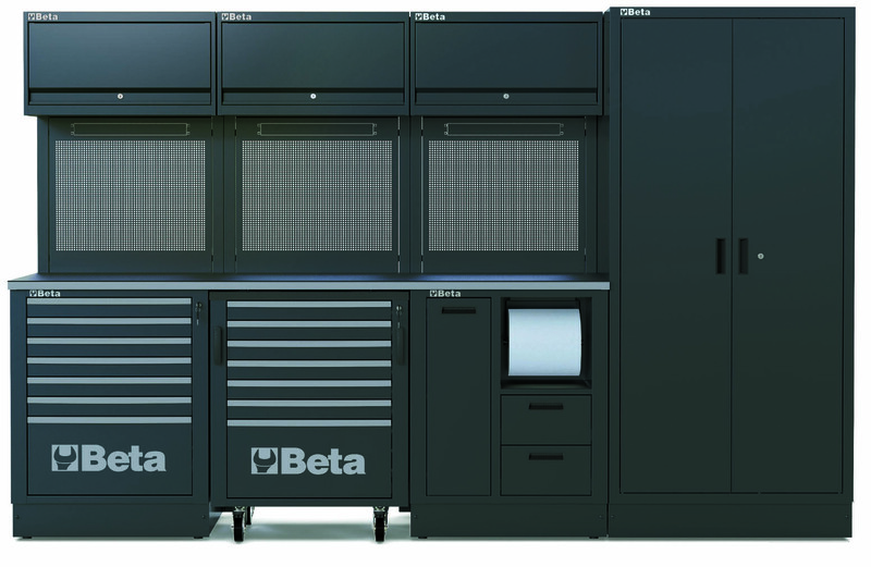 Combinaison d’ameublement d’atelier RSC50 2.0 BETA TOOLS avec 445 outils 