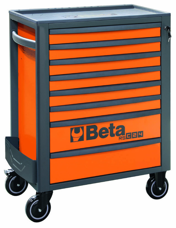 Servante mobile d'atelier BETA RSC24/8 - 8 tiroirs + composition de 445 outils