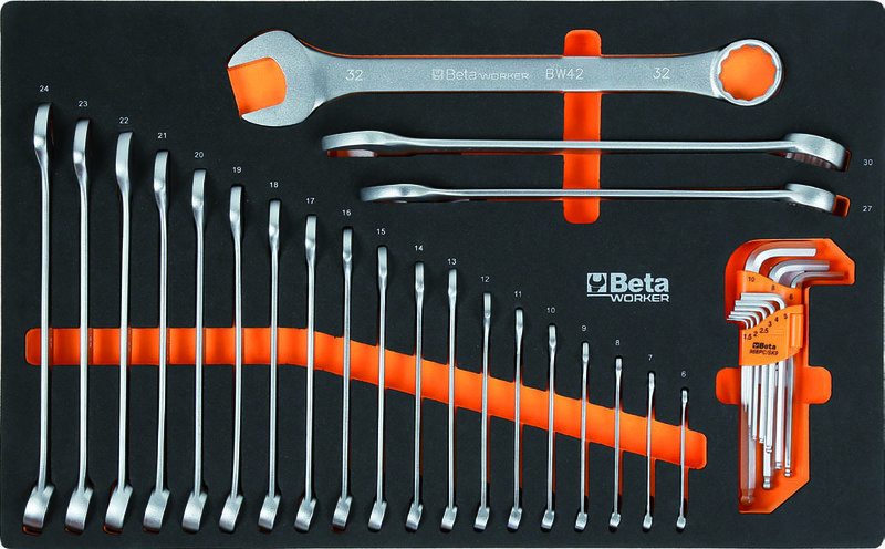Composition de 390 outils BETA WORKER 