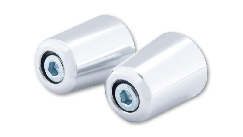 Embouts de guidon HIGHSIDER smart pour guidons originaux - chromé