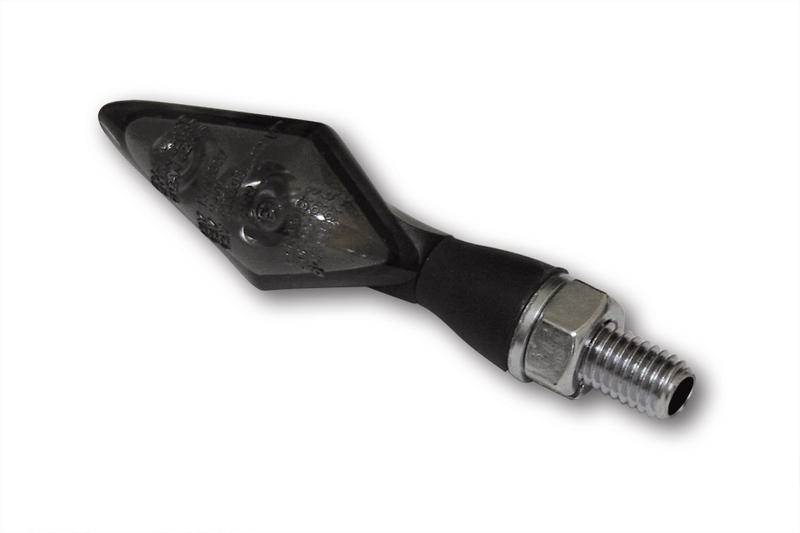 Clignotant et feux de position LED HIGHSIDER pro PEN HEAD DOUBLE 2in1 - noir 