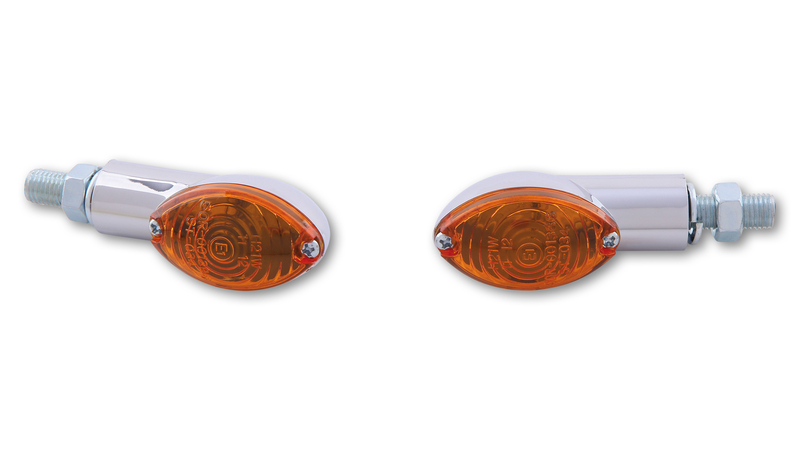 Clignotant LED HIGHSIDER smart CATEYE - chromé 