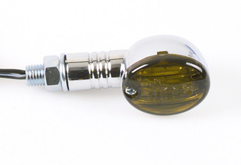 Clignotant HIGHSIDER smart MICRO-FLASH - verre chromé 