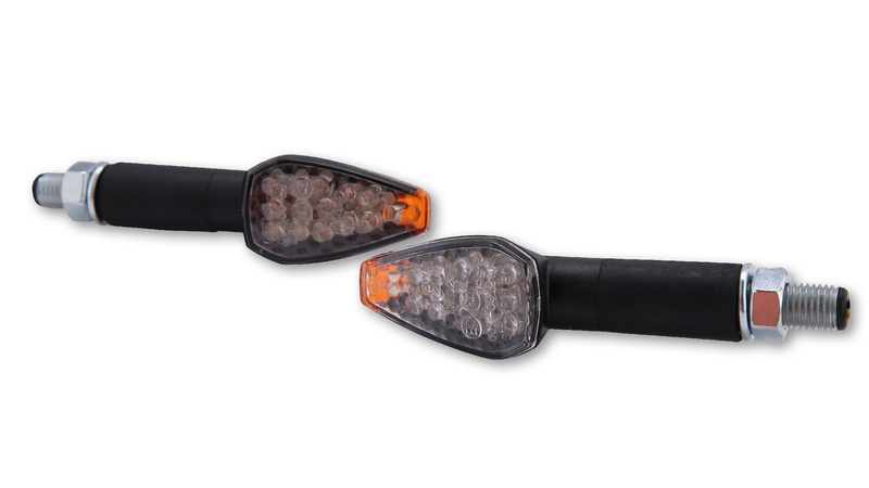 Clignotants LED HIGHSIDER smart PEAK - noir 