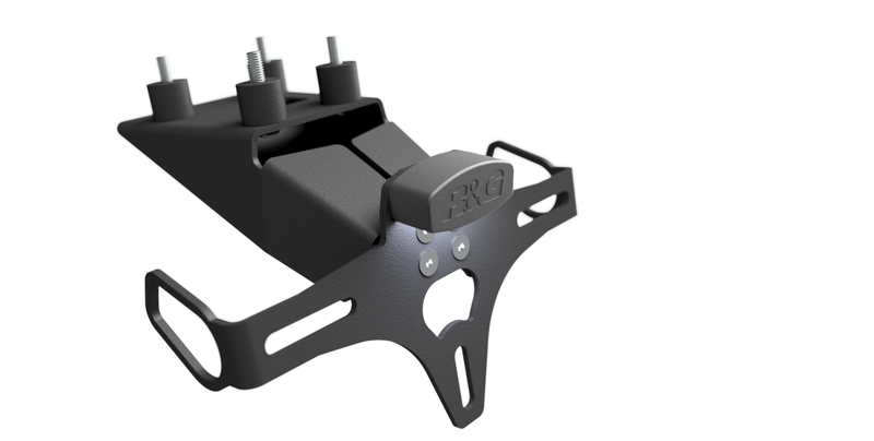 Support de plaque R&G RACING - noir