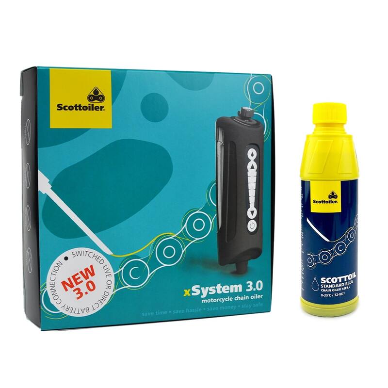 SCOTTOILER XSystem 3.0 + 250 ml Standard Blue (0-30°C) 