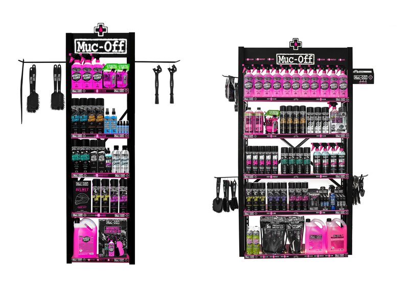 Présentoir premium MUC-OFF éclairé – simple 