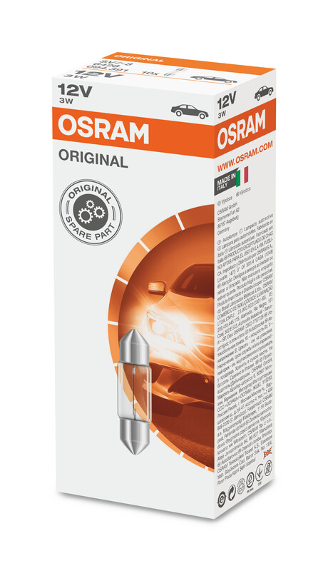 Ampoule OSRAM Original Line 12V 3,5W - x10 