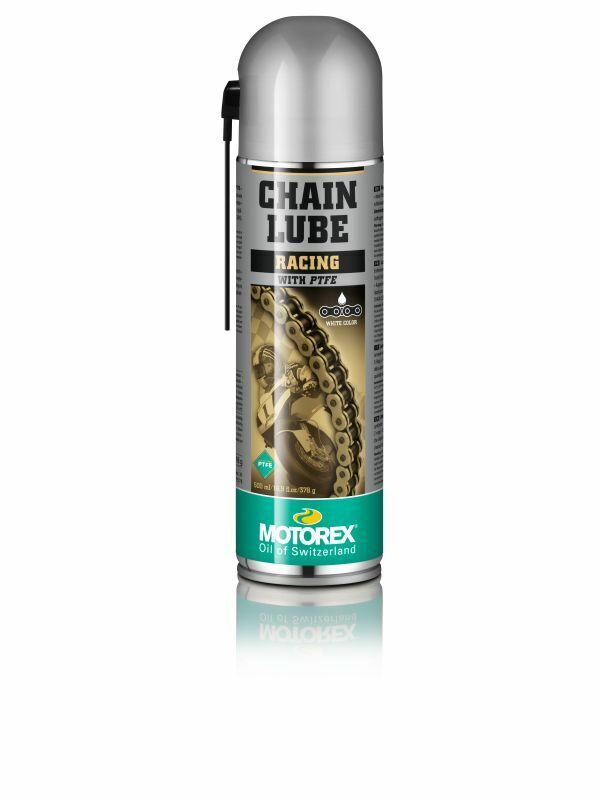 Lubrifiant chaîne MOTOREX Chainlube Racing - spray 500ml x12 