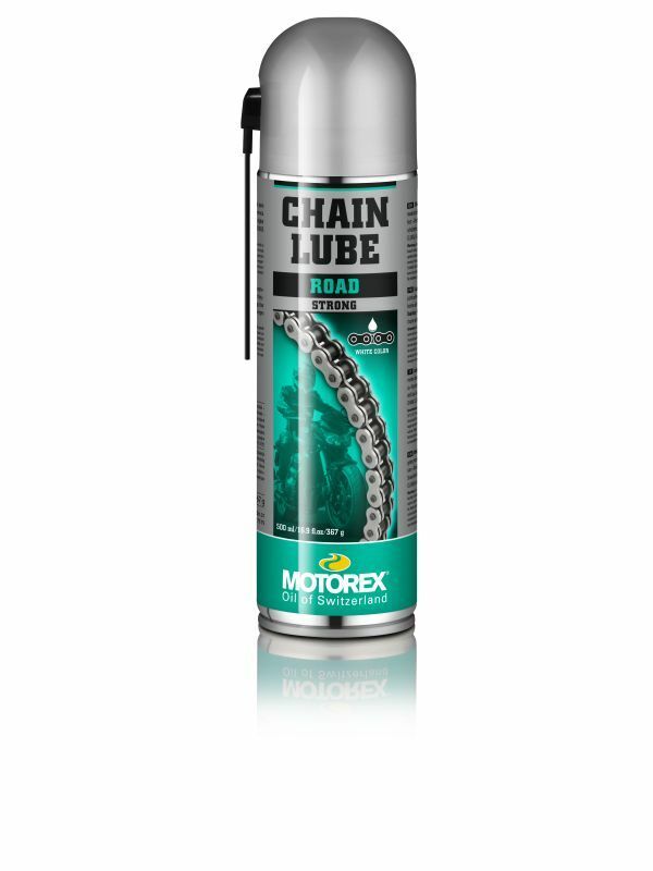 Lubrifiant chaîne MOTOREX Chainlube Road Strong - spray 500ml x12 