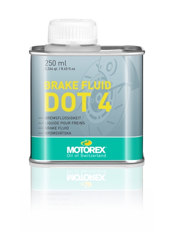 Liquide de frein MOTOREX Brake Fluid DOT 4 - 250ml x12 