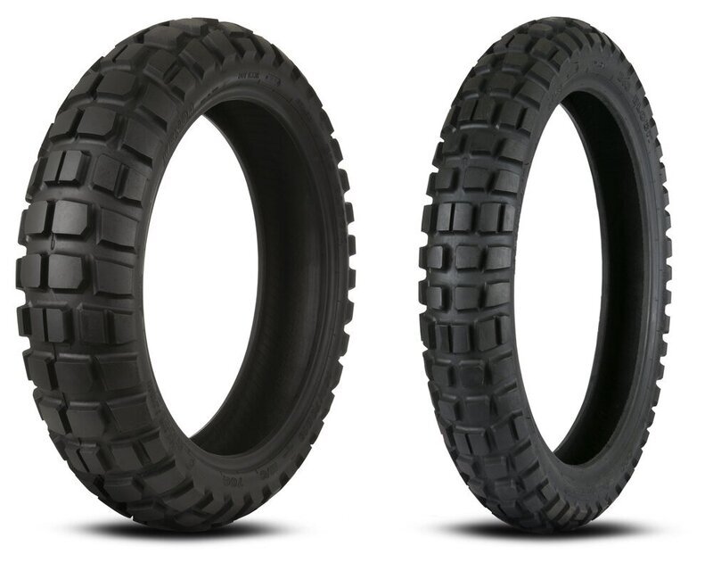 Train de pneus KENDA BIG BLOCK (110/80 B 19+150/70 B 17) 