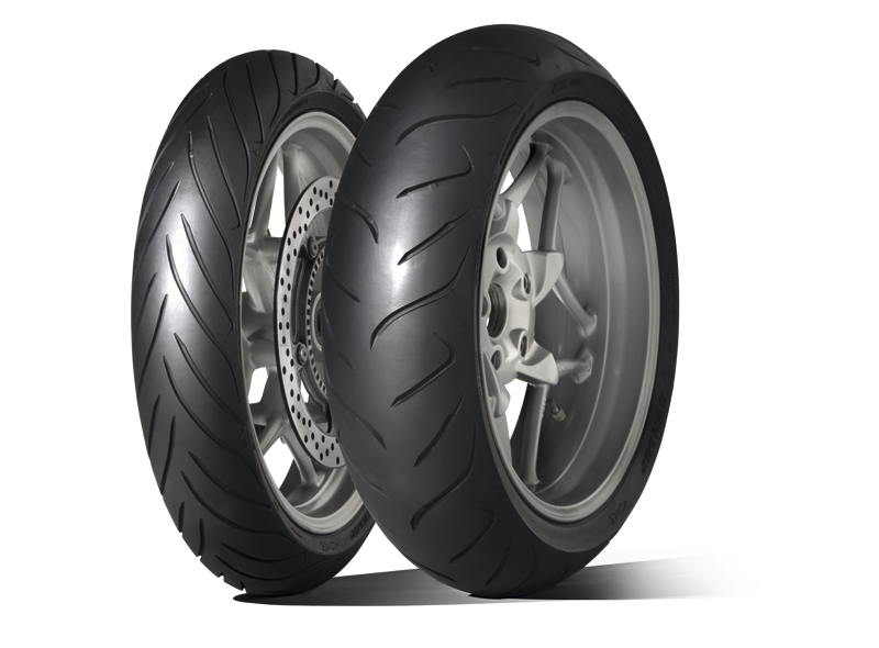 Train de pneus DUNLOP SPORTMAX ROADSMART II (120/70ZR17+180/55ZR17) 