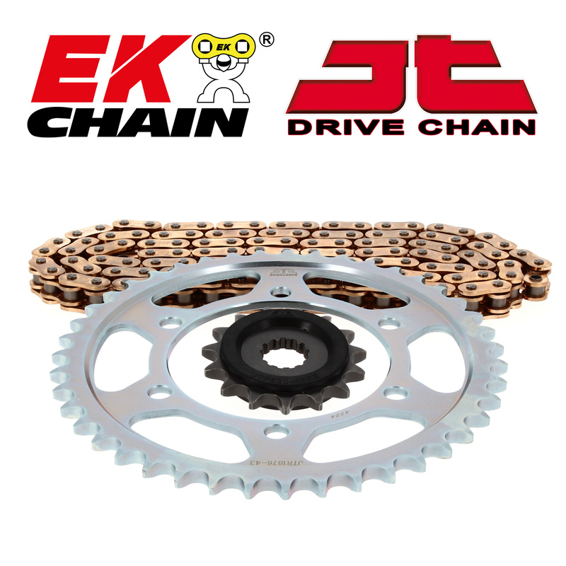 Kit chaîne EK/JT 525ZVX3 16/45 - couronne standard 