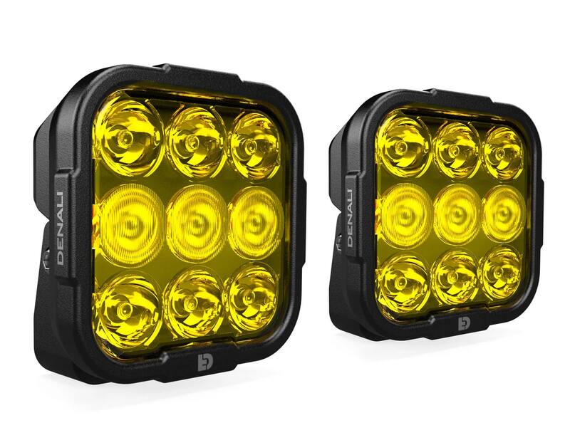 Kit DENALI DialDim™ DL9 - lentilles jaunes 