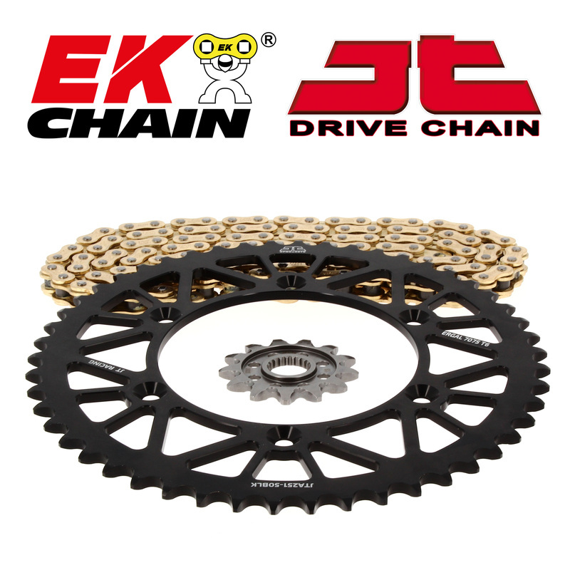 Kit chaîne EK/JT 525ZVX3 17/47 - couronne standard 