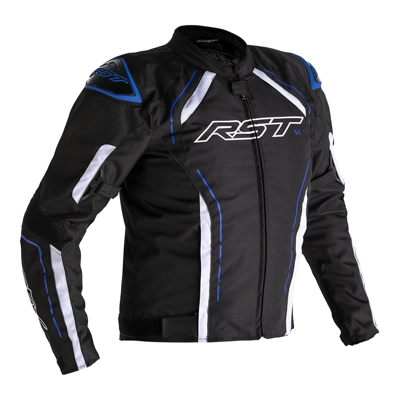 Veste RST S-1 textile - noir/blanc/bleu homme 