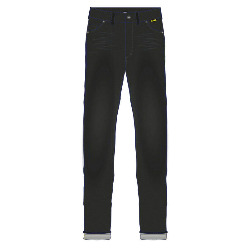 Jeans RST Tapered-Fit renforcé long - noir taille L 