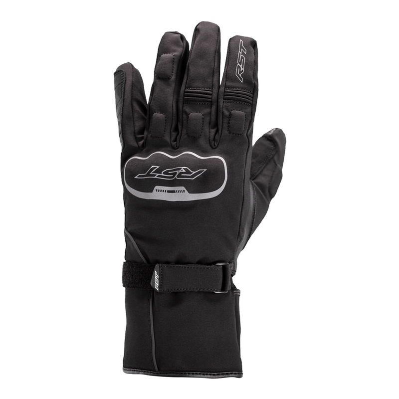 Gants RST Axiom Waterproof textile/cuir - noir 