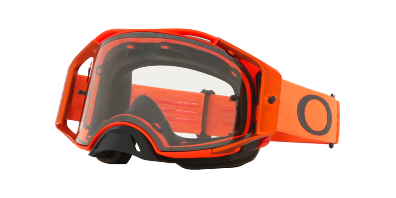 Masque OAKLEY Airbrake® MX - Moto Orange écran transparent 