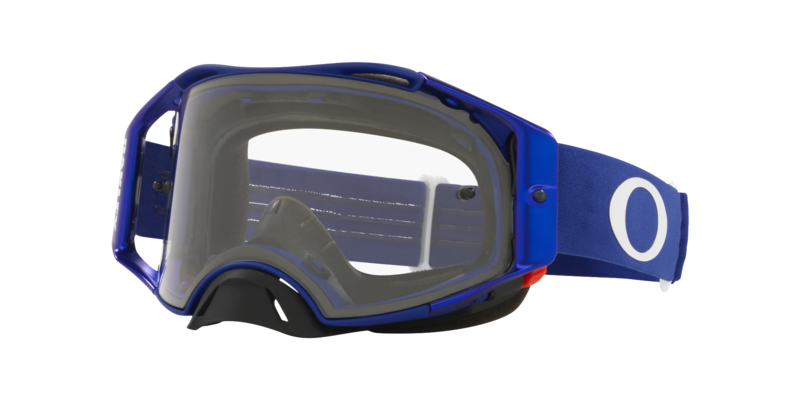 Masque OAKLEY Airbrake® MX - Moto Blue écran transparent 