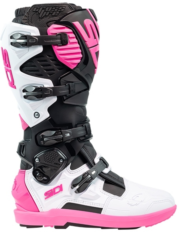 Bottes SIDI Crossfire 3 SRS - noir / blanc / rose 