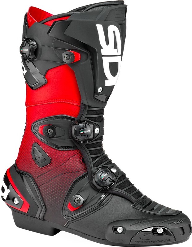 Bottes SIDI Mag-1 - noir / rouge 