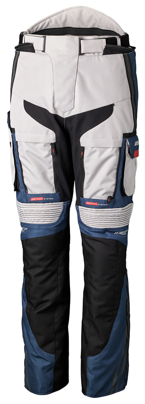 Pantalon RST Pro Series Adventure-X CE textile - argent/bleu/rouge 