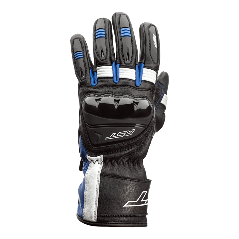 Gants RST Pilot CE - noir/bleu/blanc 