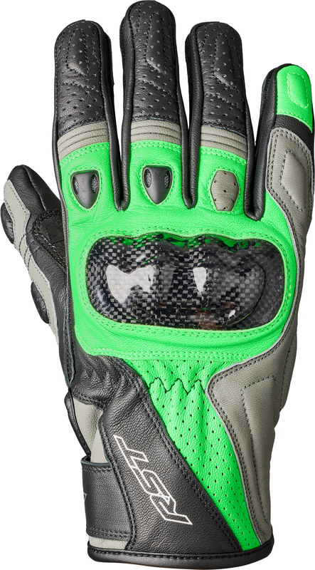 Gants RST Stunt 3 CE - vert fluo 