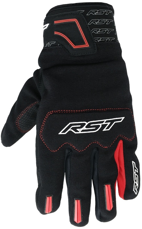 Gants RST Rider CE textile - rouge 