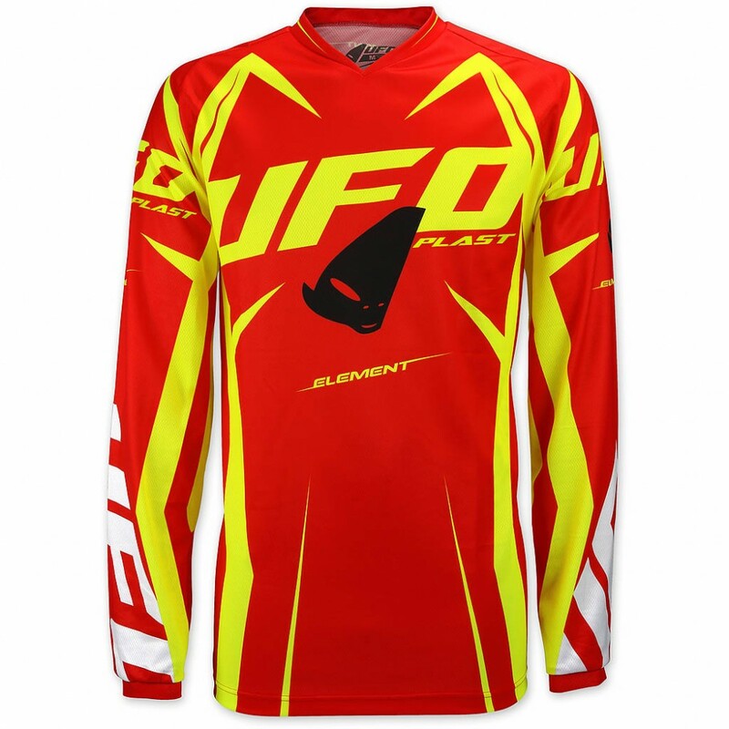 Maillot UFO Element rouge taille XL 