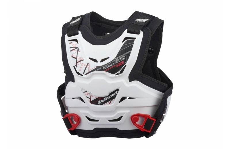 Pare-pierres Phantom Mini blanc Polisport 