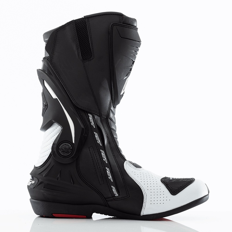 Bottes RST TracTech Evo 3 CE cuir - blanc taille 39 