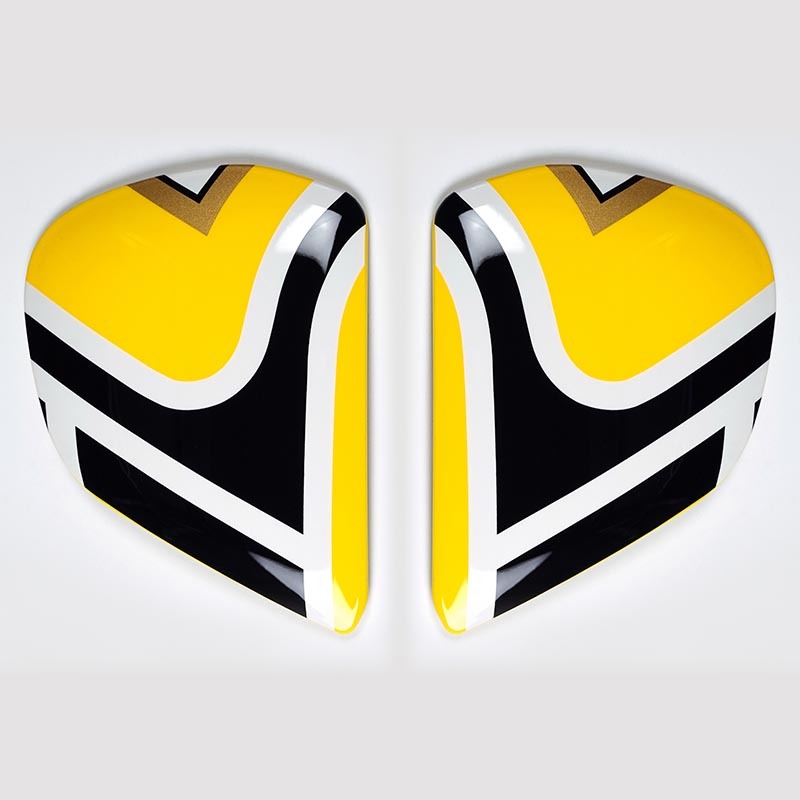 Platine écran ARAI VAS Edwards Legend Yellow casque intégral 